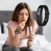 Bracelet Alarm Clock Black Vibration Alarm Clock Bracelet Alarm Clock
