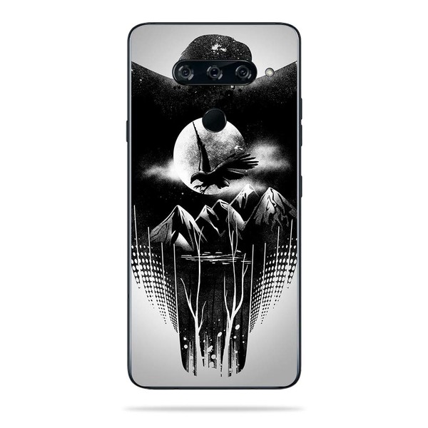 MightySkins Skin Compatible with LG V40 ThinQ - Eagles Night