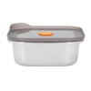 316 Stainless Steel Food Storage Container Vacuum Sealed Metal Food