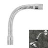Flexible Shower Arm, Adjustable Shower Head Extension Arm with Flange,