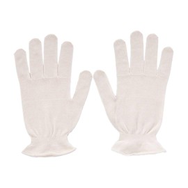 [Long-awaited Renewal] 100% Silk Gloves, Good Night Gloves, Moisturizing Gloves, Hand Warmer, Hand Care, Night, Silk, Moisturizing, Warm, Sleepy, Skincare, Comfortable Sleep, Made in Japan, white