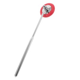 FRCOLOR Alloy Round Percussion Hammer Lightweight Diagnostic Testing Tool Ergonomic Handheld Medical Hammer for Neurological Exams by Doctors and Therapists
