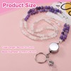 sourcing map Beaded Lanyards for ID Badges, 33.1" Teacher Lanyard