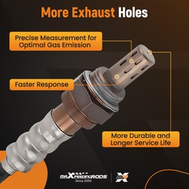 maXpeedingrods 2Pcs Oxygen O2 Sensor 234-5135 Upstream Downstream 234-4488 Air Fuel Ratio for Mini Cooper 1.6L L4 2007-2010