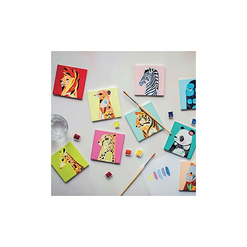 Colourful Colourful Cork Coasters, Designer Pete Cromer, Animal Design, Ceramic