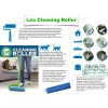 Leo Cleaning Lint Roller Refill 50 Sheets per roll 2/3/6