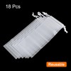 HARFINGTON 18pcs Umbrella Bags 14.6"x5.9" Wet Umbrella Sleeve Cover Reusable