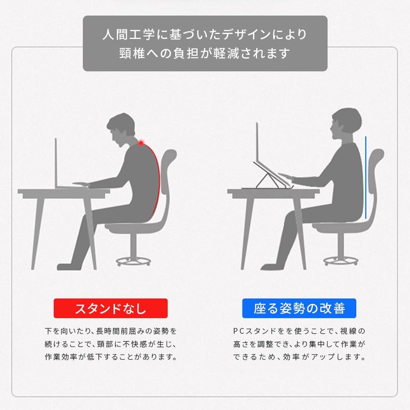 6-Level Adjustment: Aluminum Alloy Computer Stand, Laptop Stand, Aluminum Portable