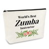 Zumba Instructor Gifts Zumba Gifts for Women Makeup Bag Zumba