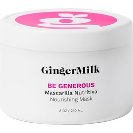 GINGER MILK - Hair Mask For Damaged & Dry Hair, Deep Conditioning, Promotes Growth (8 oz.)