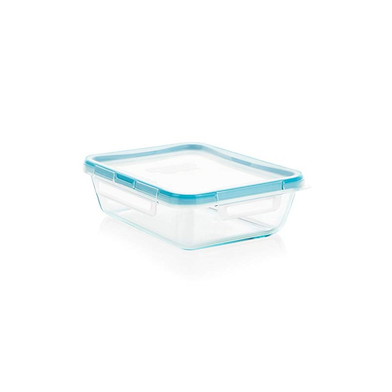 Snapware Snapware 6cup total solution rectangle food storage container glass,