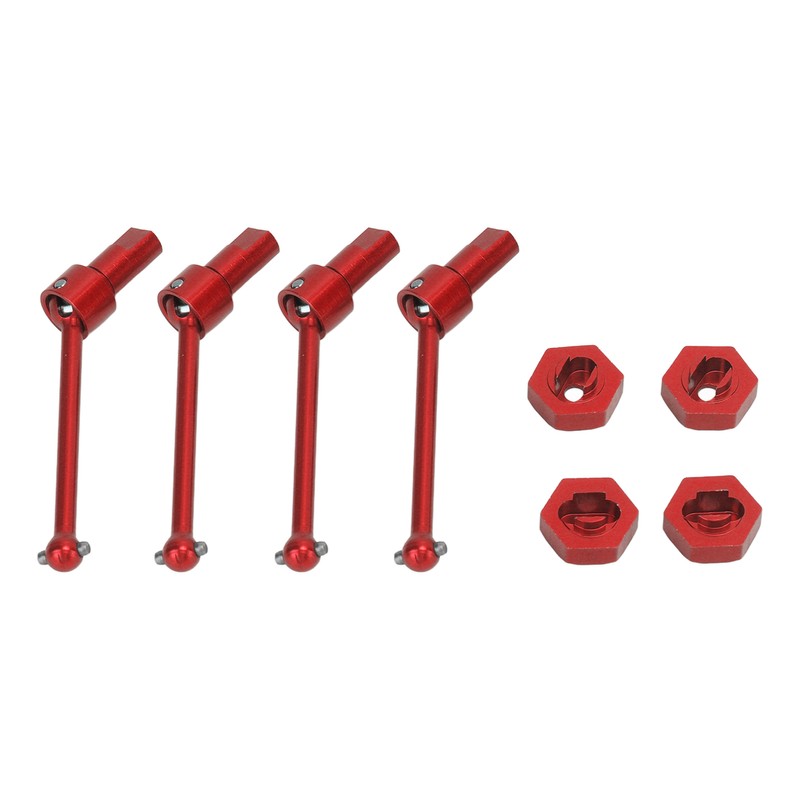 Front Rear Drive Shaft Aluminum Alloy Driveshaft CVD for Traxxas