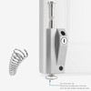 PINGPINGXIE Patio Door Lock，Sliding Patio Door Keyed with Door Latch