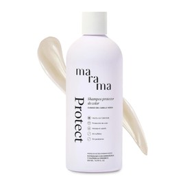 MARAMA | Protect Shampoo Para Cabello Teñido 500 ml – Contiene Aminoácidos y Caléndula Orgánica | Sin Sulfatos y Parabenos | Shampoo Antifrizz