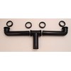 1-1/2" PVC Center Outlet Waste For Kitchen Double Bowl Sink,