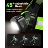 ZAPLIT Running Chest Light 500LM USB-C Hi Vis Vest 2-Colour