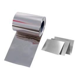 Surprecision Pure Nickel Sheet Pure Nickel Strip 100mm x 100mm x 0.1mm, 99.6% Nickel Plate for Scientific Experiments and Various Industrial/DIY Projects
