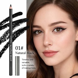 Waterproof Eyeliner Pencils Set in Rich Brown & Classic Black - Smudge Resistant Creamy High Formula for Sharp Lines, Winged Looks & All Day Wear, Easy to Apply for Beginners