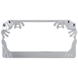 Pilot Automotive WL748 Chrome Froggy License Plate Frame