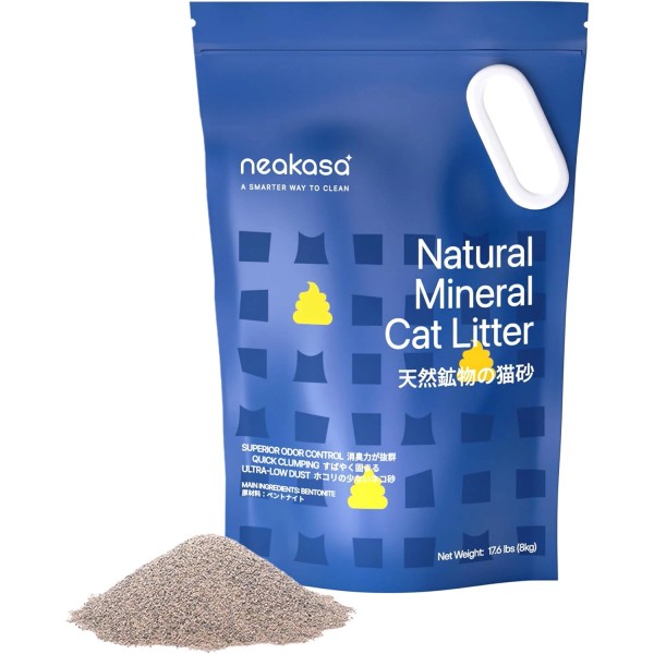 Mineral Cat Litter 17.6 Lbs / 8 Kg for M1