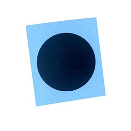 YARONGTECH NFC Tags Black Sticker NXP Ntag215 Round 1 inch Compatible With Amiibo Tagmo 504 Bytes Memory Fully Programmable, Works with All NFC Enabled Devices (Black 10 Pack)