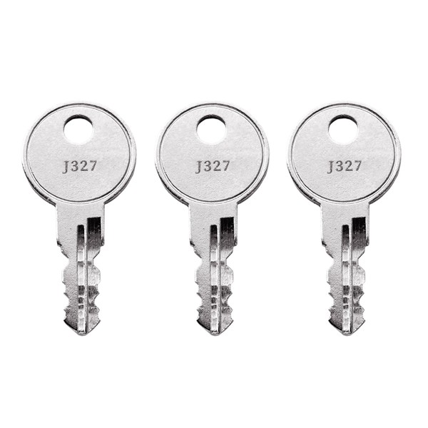 (3) KeyPower J301 - J400 Keys for Bauer Leer Lock
