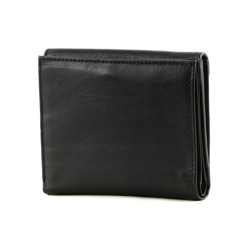 Voi Soft Jill Leather Wallet 12 cm, black, Style