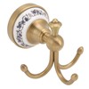 Wall Mounted Bathroom Coat Hook Beautiful Decorative Elegant Clothing Robe