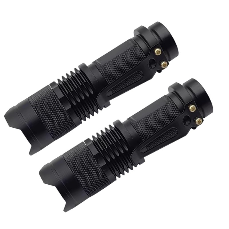 ZYUNMALL Red Light Flashlight, Single Mode Mini LED Flashlight for