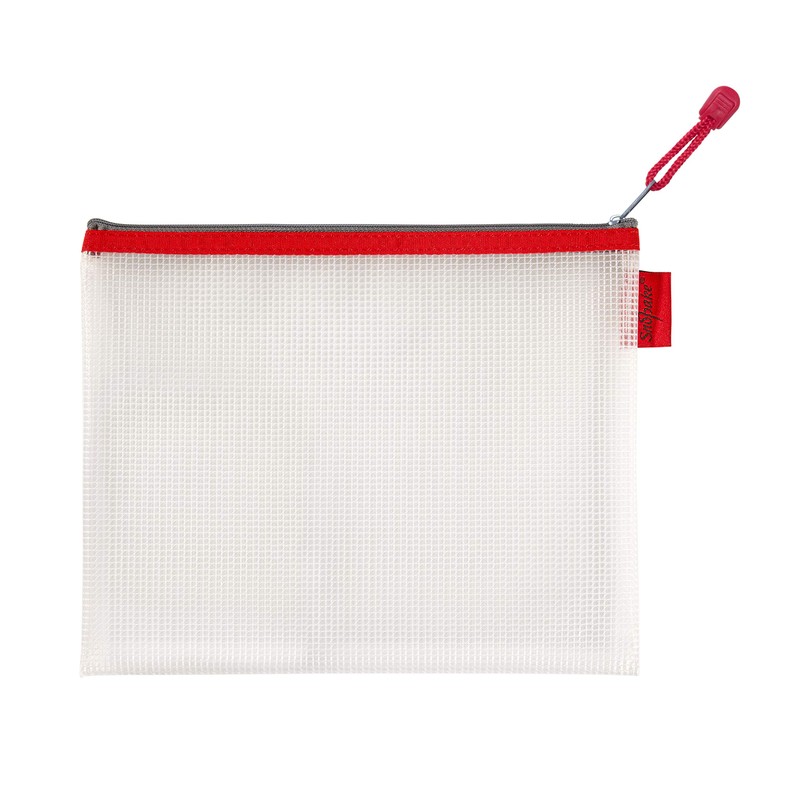 Snopake A5 Heavy Duty EVA Mesh Zippa-Bag [Pack of 3]