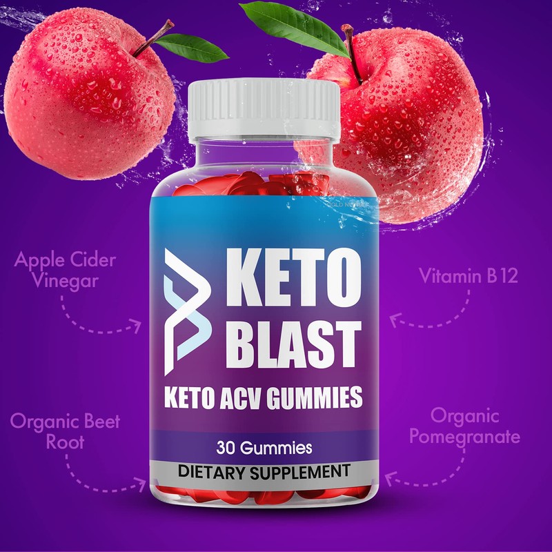 (3 Pack) Keto Blast Gummies, Maximum Strength, Original Keto Blast