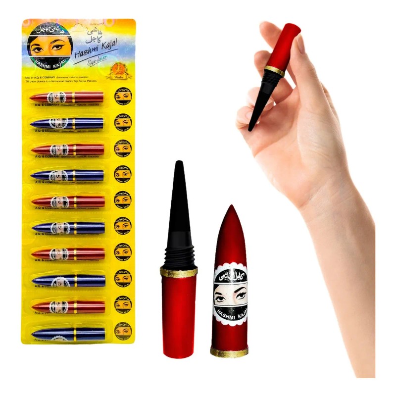 Delineador crayón Hashmi Surma Kajal Stick color black