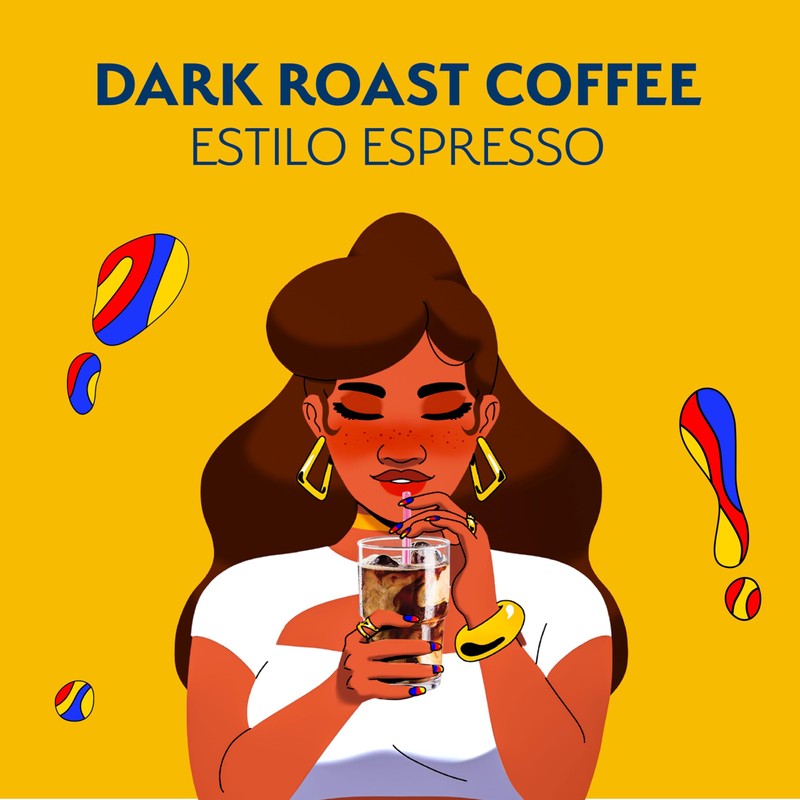 Café Bustelo Espresso Style Dark Roast, Single Serve Coffee Pods,