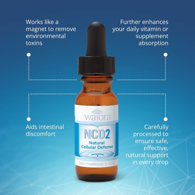 Waiora NCD2 Liquid Mineral Supplement, Advanced Cellular Support Formula, Daily