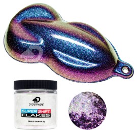 Didspade 5g Space Berry SuperShift Flake Chameleon Pigment ColorShift Blue Purp Gold Lime