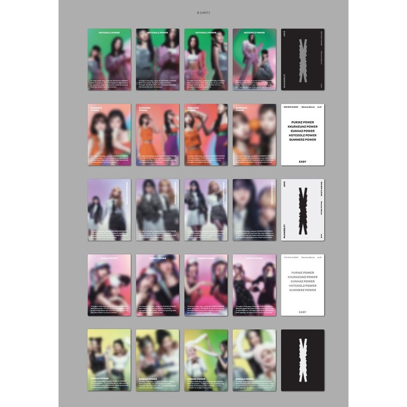 Generic LE SSERAFIM 3rd Mini Album EASY Weverse ver A