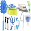 12-Piece Blind Cleaning and Dusting Tool Set, Including Blind Cleaning