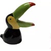 Merz67 LLC TOUCAN Scrubby Ceramic Holder w/ Scrubbie Sponge Kitchen