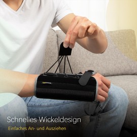 BraceUP Quick Wrap Wrist Support for Carpal Tunnel, Tendinitis and Arthritis - Hand and Wrist Support (Right Hand)