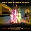 Fire Color Changing Packets Fire Pit with Citronella (4 Pack)