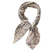 Prettystern Silk Cotton Scarf 65/65 cm Women Men Summer Spring
