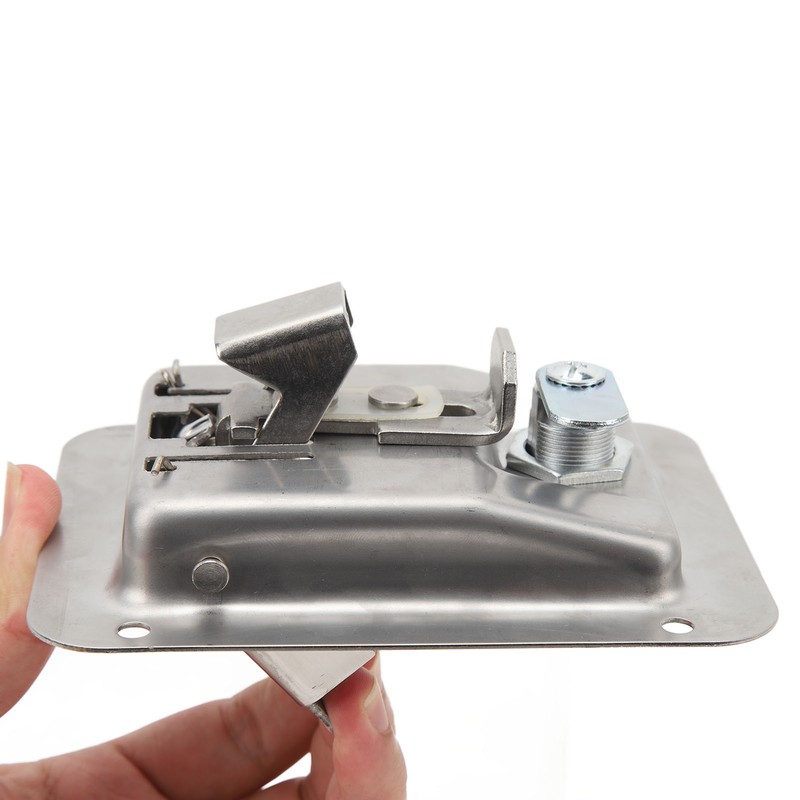 Trailer Door Key Lock Lock Stainless Steel Door Paddle Handle