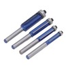 4 Pcs Flush Trim Router Bit 1/4 Shank Tungsten Steel