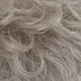 Tony of Beverly Womens Synthetic Hairpiece ''Pin Up''-59: Medium Brown 95% Gray