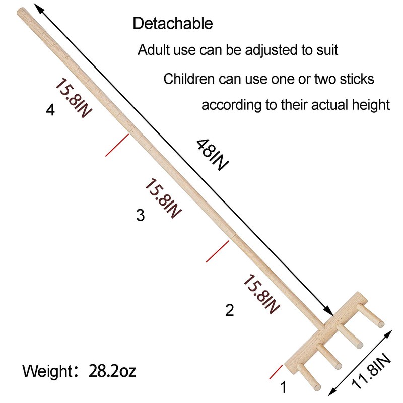 Outdoor Zen Garden Rake Large - Japanese Rock Sand Garden
