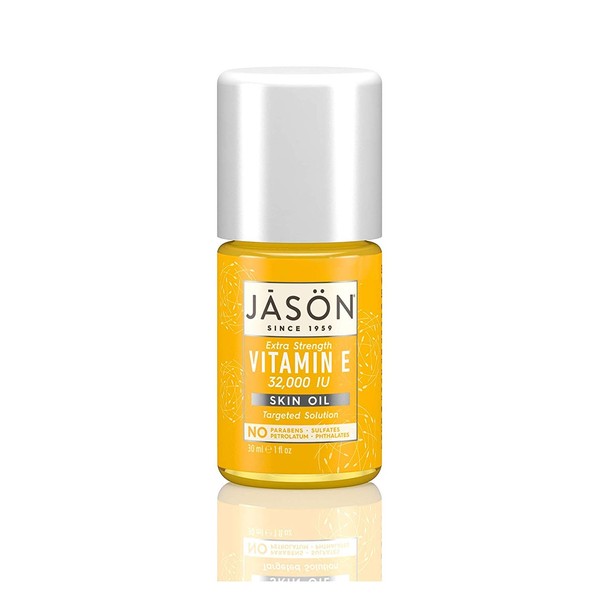 Jason Skin Oil, Extra Strength Vitamin E 32,000 IU, Targeted Solution, 1 Oz