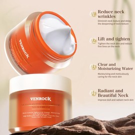 【xx】VENROCK facial wrinkle cream, which firms the face and neck skin, is also a moisturizing cream and a unisex neck cream