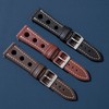 Sully Chevre Vintage Rally Watch Bands - Premium French Goatskin