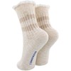 Birkenstock Fashion Slub Lace Sock - Women's Beige / Melange