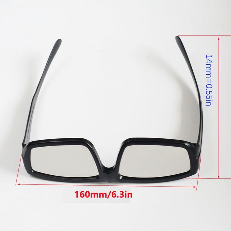 4 Pieces Total Solar Eclipse Glasses ABS Plastic Direct Sun